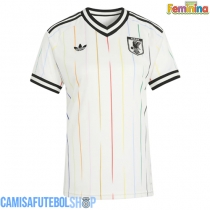Camisa de time de futebol Japão Replicas 2º Equipamento Feminina Mundo 2026 Manga Curta